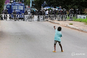 The viral photo | Photo credit to REUTERS NEWS AGENCY