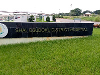 Shai Osudoku District Hospital entrance