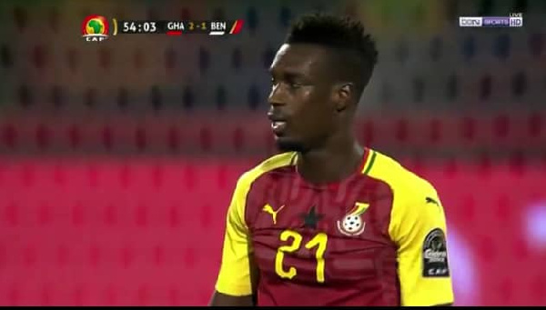 Boye was red carded in Ghana's game against Benin