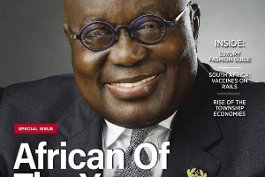 Nana Addo has been named 2021 Forbes African of the Year