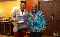 Akufo-Addo with Shatta Wale