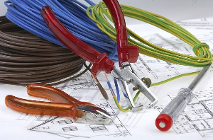 File phote of electrical cables