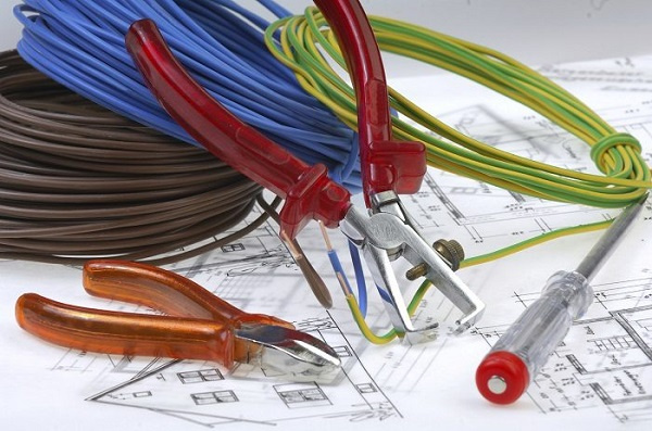 File phote of electrical cables