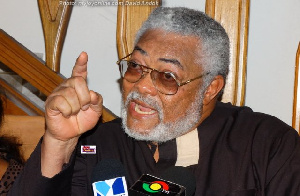 Former President Flt. Lt. Jerry John Rawlings