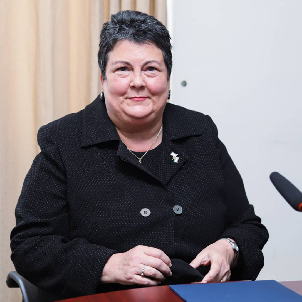 Madam Virginia Palmer, United States (US) Ambassador to Ghana