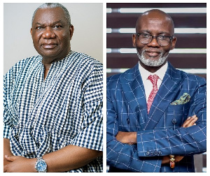 Boakye Agyarko (left) And Gabby Asare Otchere DarkoERTG