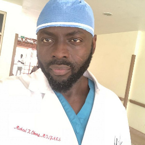 Ghanaian-born surgeon, Michael K. Obeng