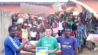 Ali Royal Surf & Soccer Foundation receive the gift from their donors