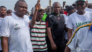 Former  President John Dramani Mahama and Some NDC Executives