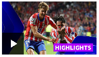 Highlights: Atletico Madrid 2-1 RB Leipzig