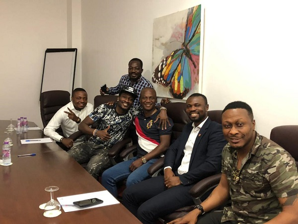 Gyan and his team met Kwasi Appiah yesterday