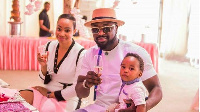 Pokello Nare, Elikem and their son, Tristan