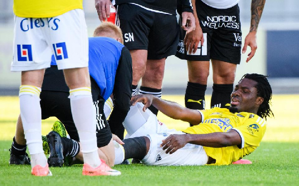 Kizito joined Falkenberg from BKHacken during the winter transfer window