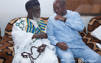 Former President Mahama and the Chief Imam