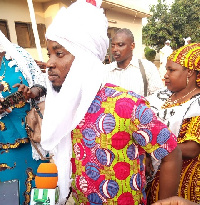 Sarkin Zaid Pro-Umar Tanko, General Secretary of the Ghana Zabarma Association