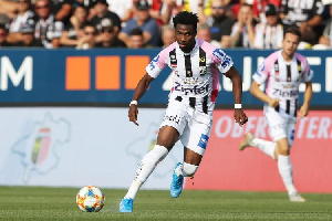 Samuel Tetteh scored for Austrian side LASK Linz