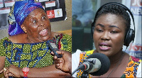 Hajia Fati and Ohemaa Sakyiwaa Ahwenepa