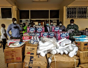 The items former president Mahama donated to the hospital