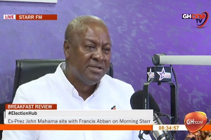 Former President, John Dramani Mahama