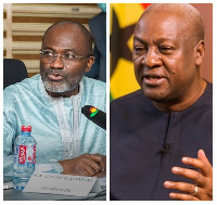 Kennedy Agyapong and John Dramani Mahama