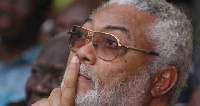 Former president Jerry John Rawlings