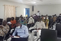 The participants were taken through a series of presentations for the two-day workshop