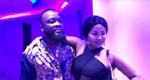 Nana Ama McBrown and husband Maxwell