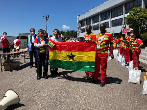 Hiroshi Zongo bids Team Ghana farewell