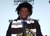 Columbus Crew defender Abubakar Lalas