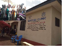 The newly constructed clinic