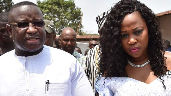 Sierra Leone President Julius Maada Bio and First Lady Fatima