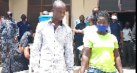 The suspects, Mavis Brepor and Patrick Asare