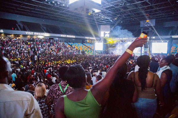 File photo of some Ghanaians at a concert