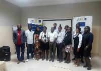 Some of the 15 persons shortlisted for the training