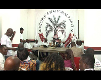 Peoples National Party holds press conference