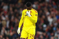 Manchester United keeper Andre Onana