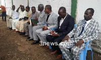 Christians at the Kumasi Central Mosque