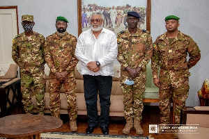 Rawlings And Malian Leaders