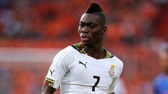 Ghana winger Christian Atsu