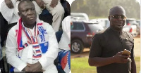 NPP Western Regional Chairman, Dickson Attah-Nketiah (L) and Regional Secretary Charles Bissue (R)