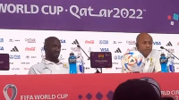 Black Stars coach Otto Addo and captain Andre Ayew