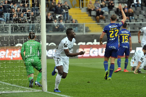 Alhassan Wakaso in joyous mood after scoring