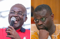 Kennedy Agyapong and Nsawam-Adoagyiri MP, Frank Annoh-Dompreh