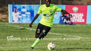 Dreams FC attacker Samuel Pimpong