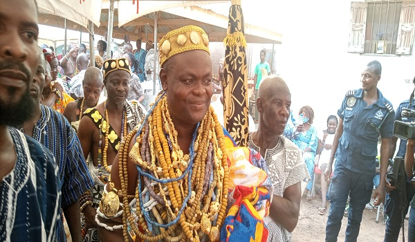 Nene Odjorpeme Nanekey Tekpertey Ofori Agor IX, Divisional Chief of Okper