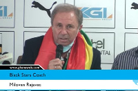 Milovan Rajevac, coach of Black Stars