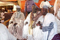 Alhaji Khuzaima Osman was at the sod cutting ceremony of Tijjaniya University