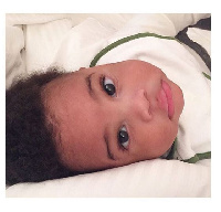 Sulley Munatri and Menaye Donkor's son