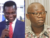 Dr. Yaw Osei Adutwum (left), Prof. Kwasi Opoku-Amankwa (right)