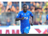 EMPOLI, ITALY - AUGUST 19: Emmanuel Quartsin Gyasi of Empoli FC